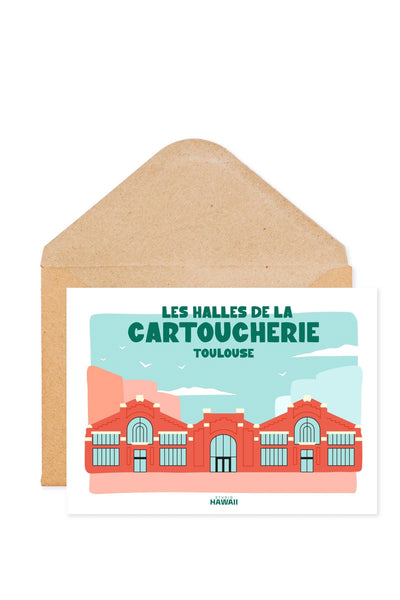 Carte postale - Les Halles de la Cartoucherie